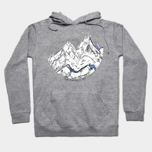 Talk Earthy- Mountains Hoodie